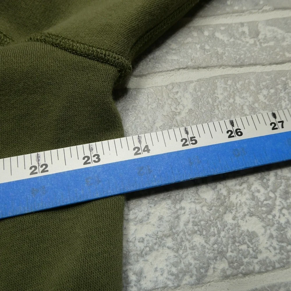 Itasca State Park Minnesota Hoodie Adult Small‎ Green Fleece Sweatshirt Fishing